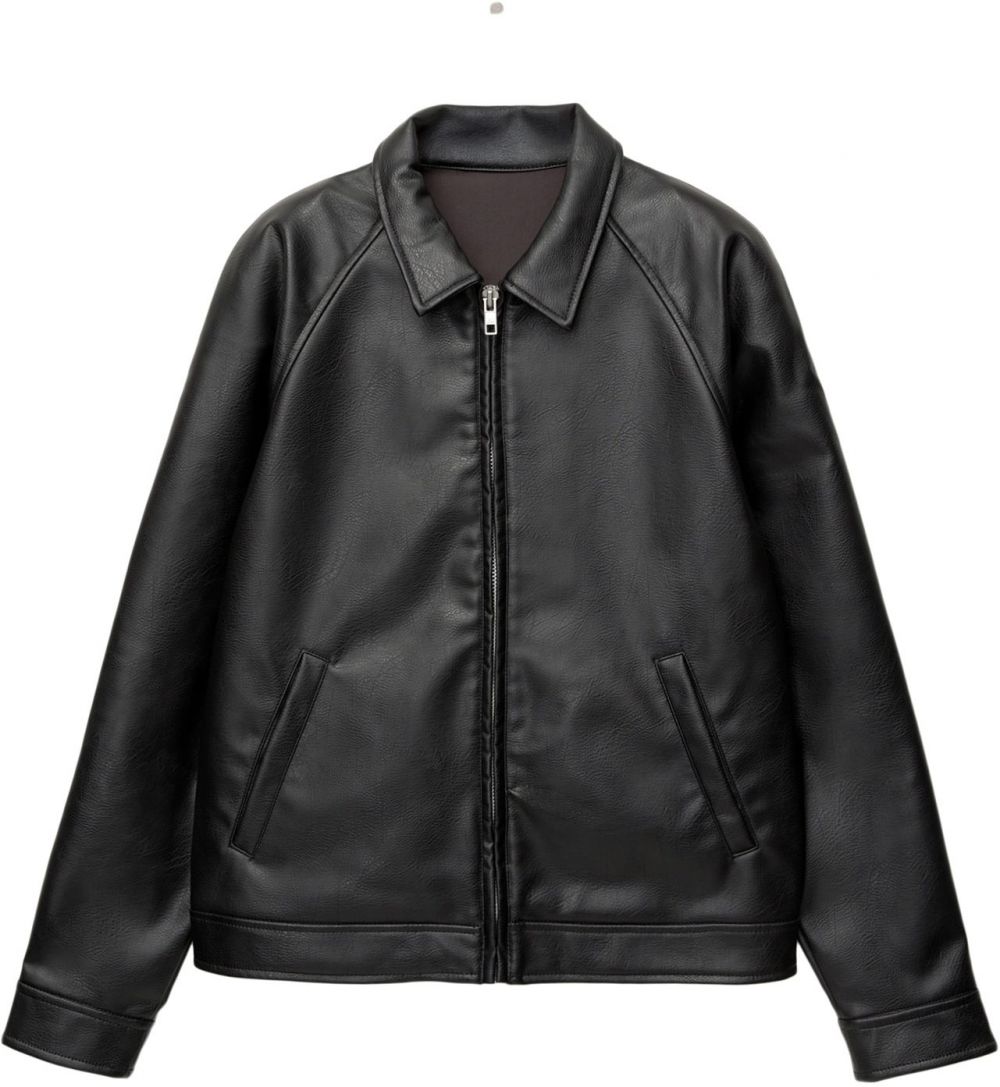 Pull&Bear Prechodná bunda  čierna