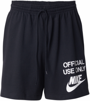 Nike Sportswear Nohavice 'CLUB OFFICIAL'  čierna / biela
