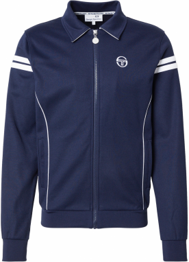 Sergio Tacchini Prechodná bunda 'ARMANDO'  modrá / biela
