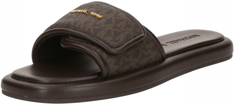 MICHAEL Michael Kors Šľapky 'SUKI'  hnedá / čokoládová