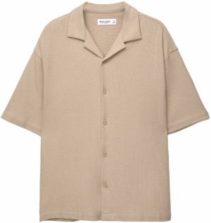 Pull&Bear Košeľa 'STWD'  béžová