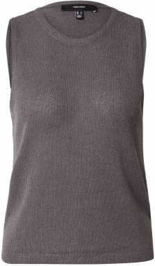 VERO MODA Top 'EDDIE'  tmavosivá