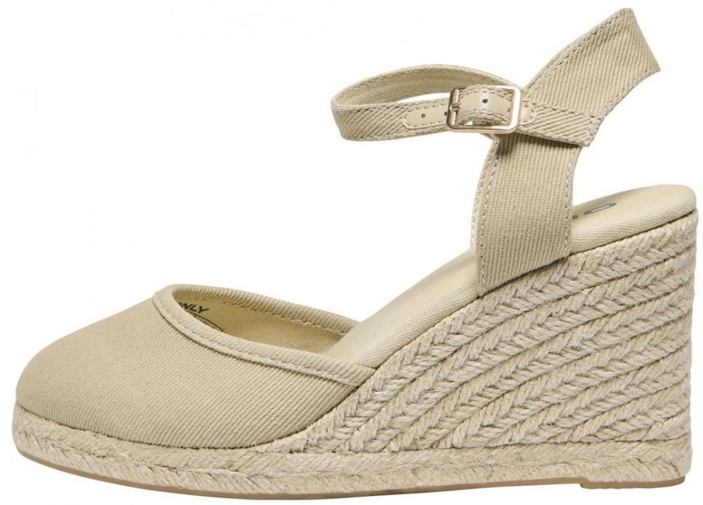 ONLY Espadrilky  krémová