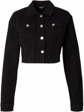 ONLY Prechodná bunda 'ONLWONDER '  čierny denim
