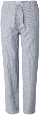 JACK & JONES Chino nohavice 'JPSTKarl'  námornícka modrá / biela