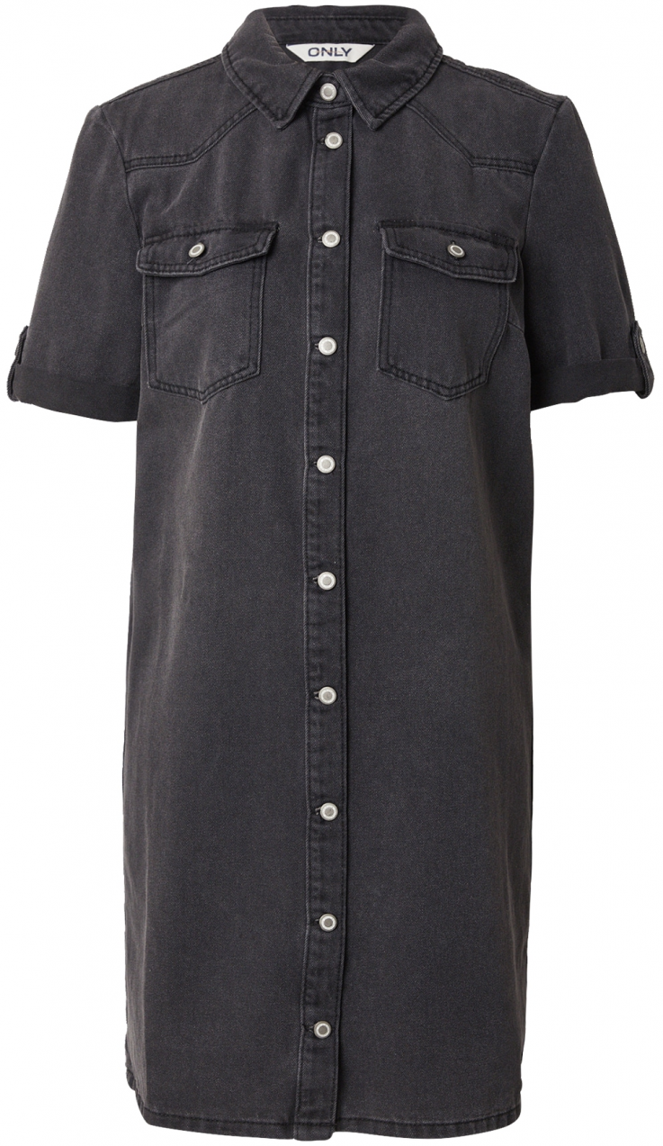 ONLY Košeľové šaty 'ONLLISA'  čierny denim