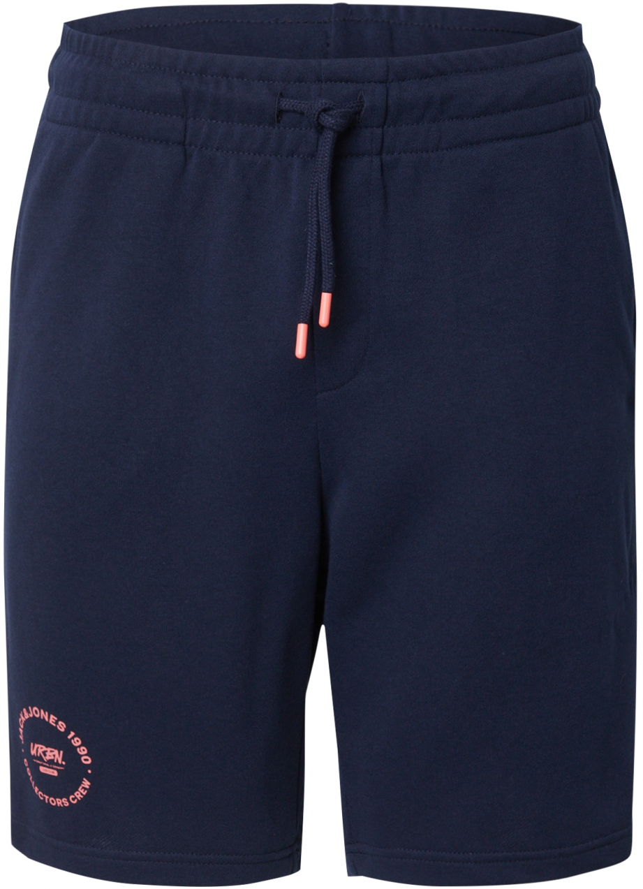 JACK & JONES Nohavice 'JPSTGordon Simon'  tmavomodrá / ružová