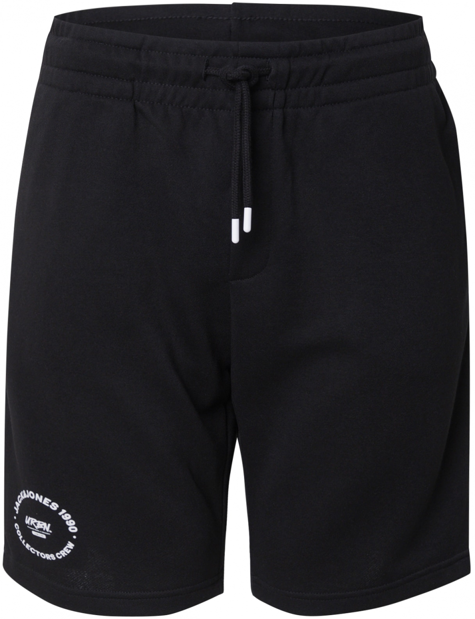 JACK & JONES Nohavice 'JPSTGORDON SIMON'  čierna / biela