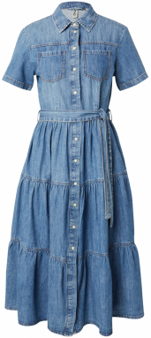 ONLY Košeľové šaty 'ONLaliyah'  modrá denim