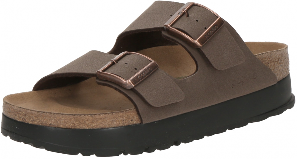 BIRKENSTOCK Šľapky  čokoládová