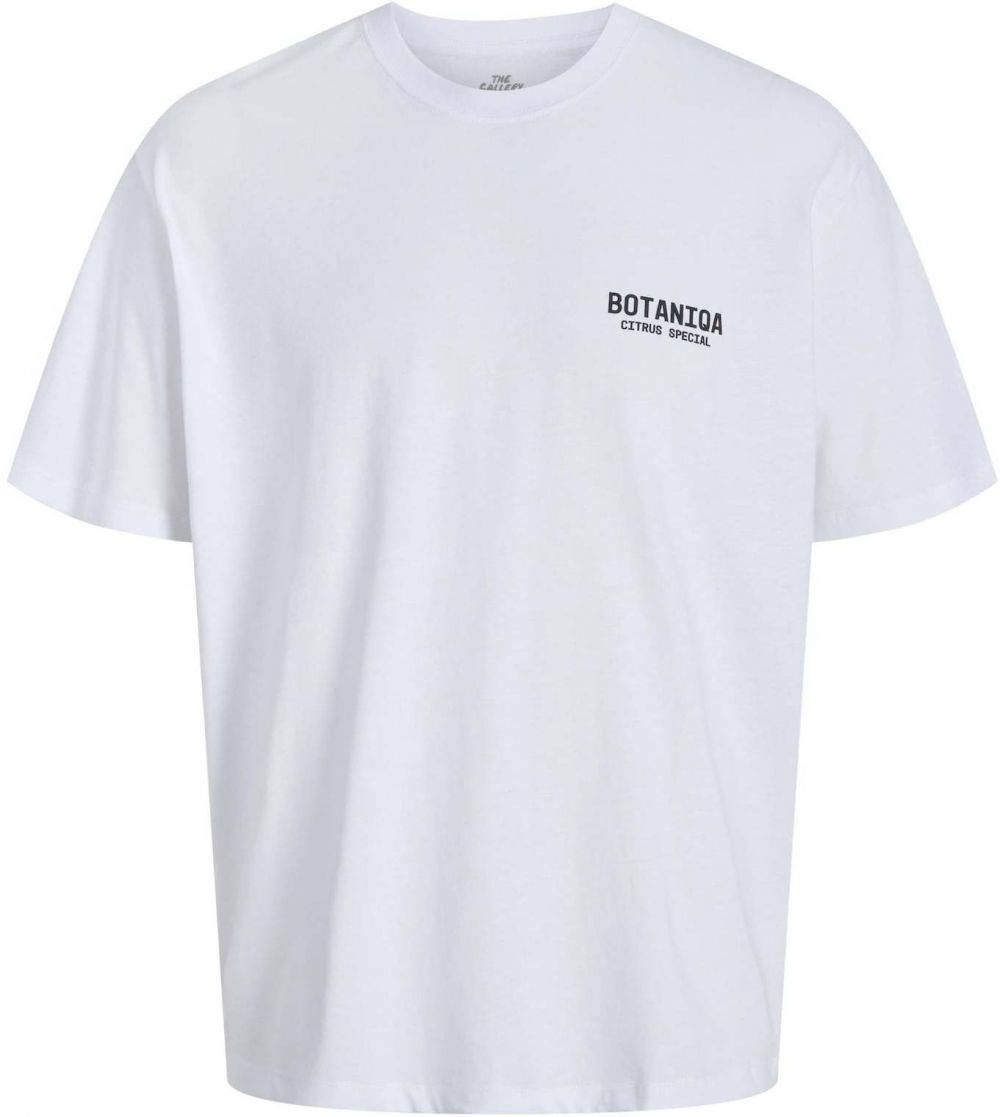 JACK & JONES Tričko 'JORBOTANIQ'  olivová / jedľová / čierna / biela