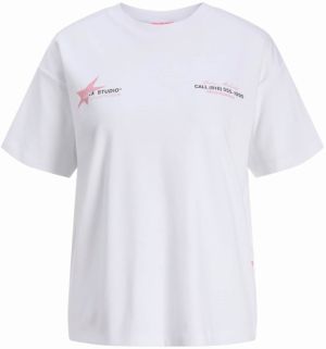JJXX Tričko 'JXATHLETICO'  ružová / čierna / biela