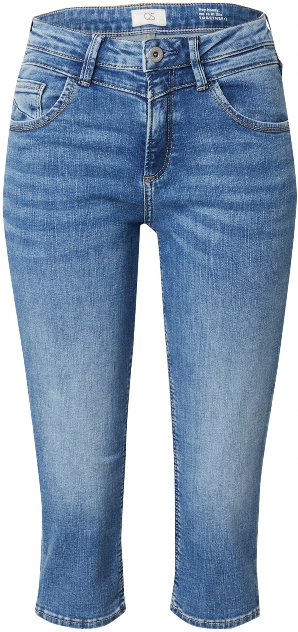 QS Džínsy 'Catie'  modrá denim