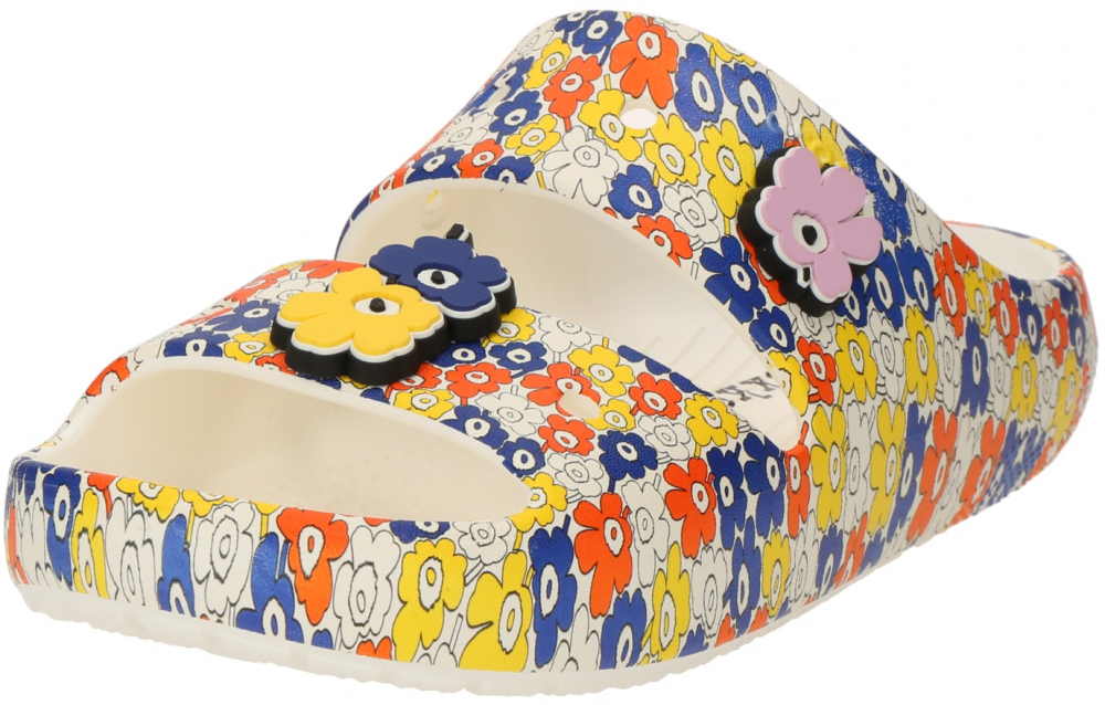 Crocs Šľapky 'Marimekko Classic'  modrá / žltá / červená / biela