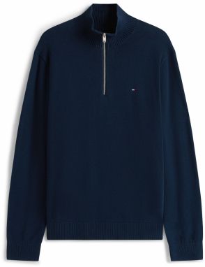 Tommy Jeans Sveter 'ESS'  námornícka modrá