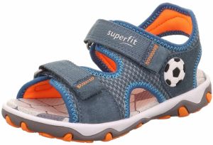 SUPERFIT Otvorená obuv 'MIKE 3.0'  tmavomodrá / čierna / biela