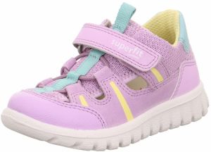 SUPERFIT Tenisky 'SPORT7 MINI'  svetlomodrá / svetložltá / orgovánová