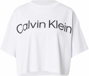 Calvin Klein Tričko  čierna / biela