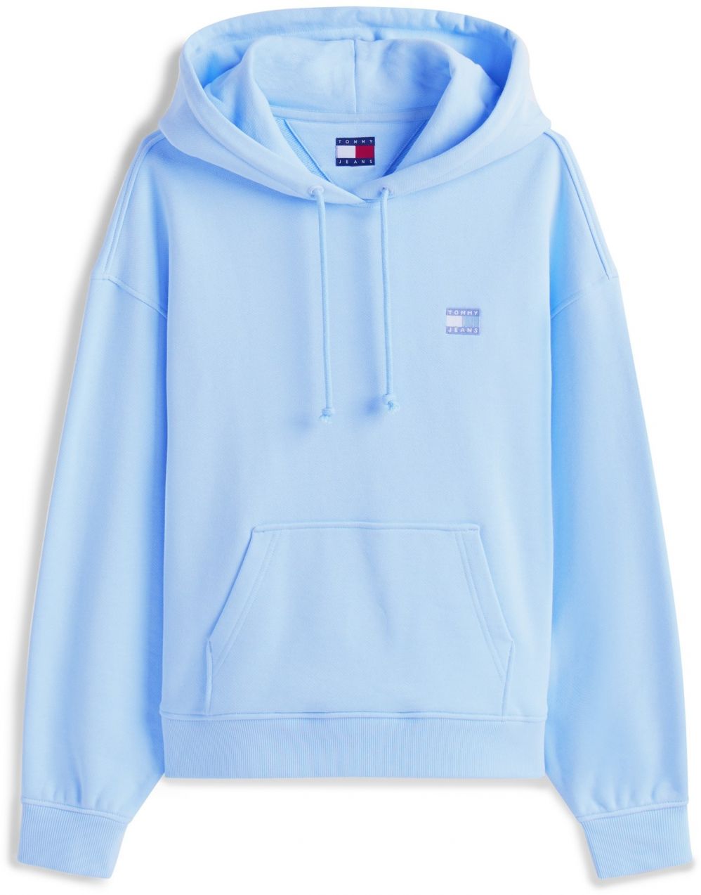Tommy Jeans Mikina  kráľovská modrá / nebesky modrá / biela