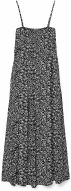 Vero Moda Petite Letné šaty 'VMEASY JOY'  čierna / biela