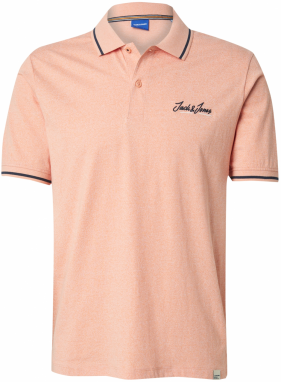 JACK & JONES Tričko 'JORTONS'  lososová