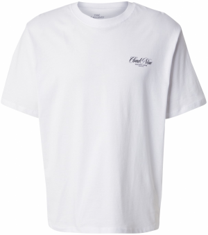 JACK & JONES Tričko 'JORMARINA'  červená / čierna / biela