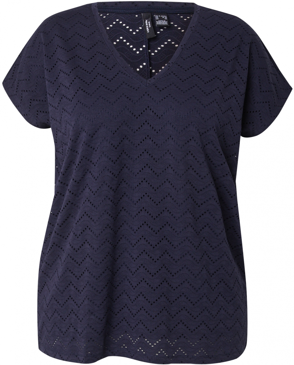 Vero Moda Curve Tričko 'VMCTHAS'  námornícka modrá