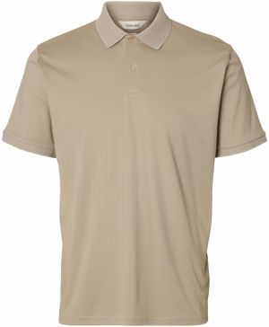 SELECTED HOMME Tričko 'SLHFAVE'  béžová