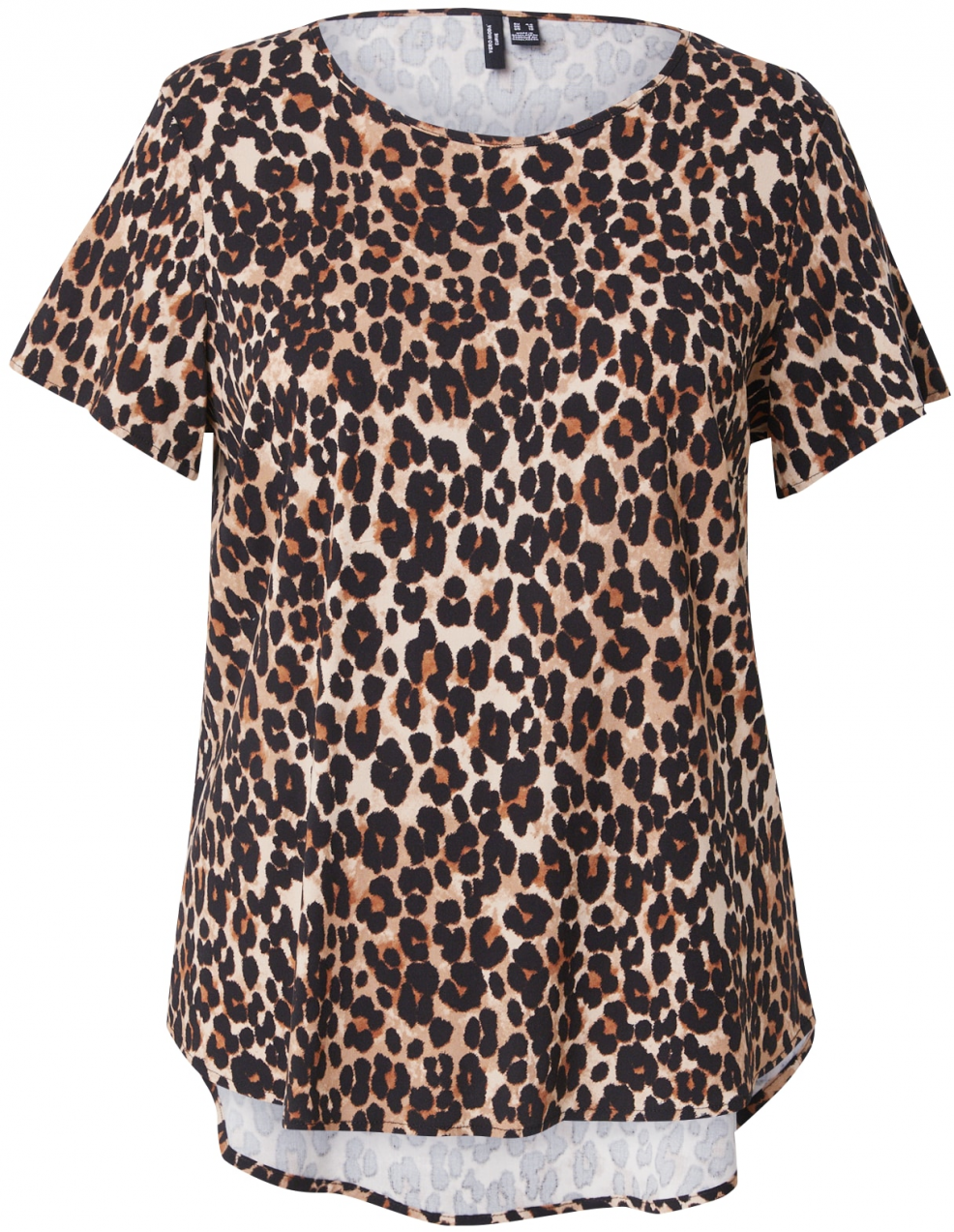 Vero Moda Curve Blúzka  béžová / hnedá