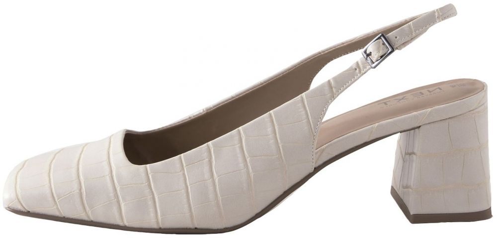 Next Lodičky s otvorenou pätou 'Forever Comfort®'  biela