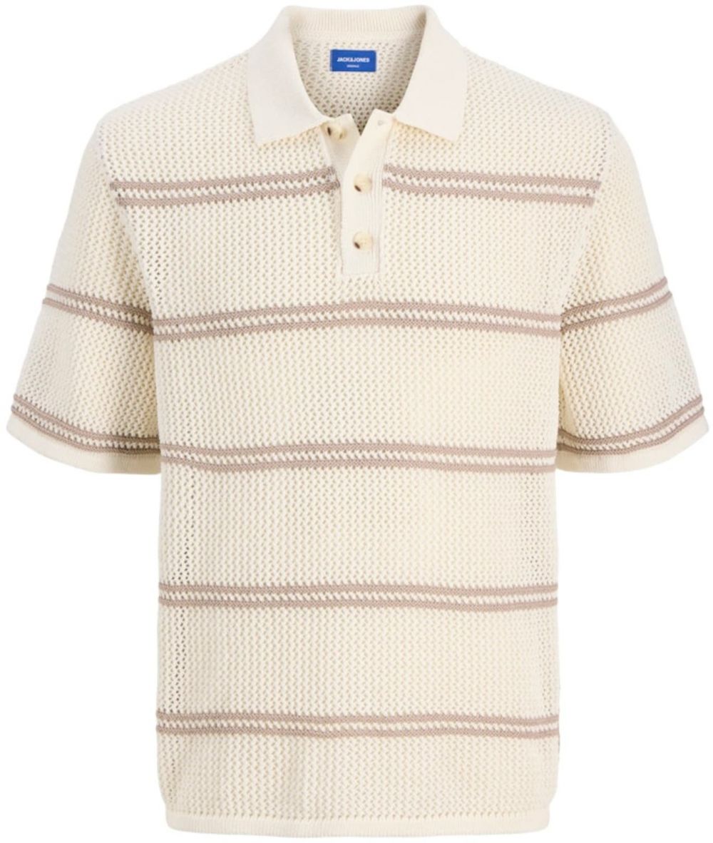 JACK & JONES Sveter 'JORSUMMER'  béžová / telová