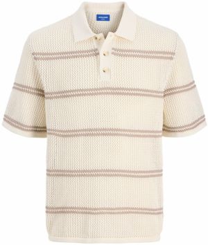 JACK & JONES Sveter 'JORSUMMER'  béžová / telová