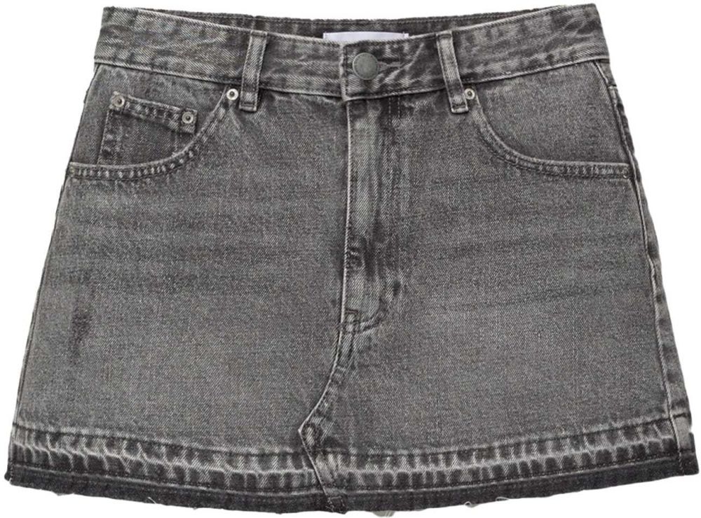 Pull&Bear Sukňa  sivý denim