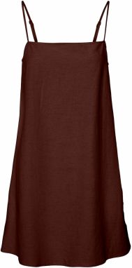 VERO MODA Letné šaty  čokoládová