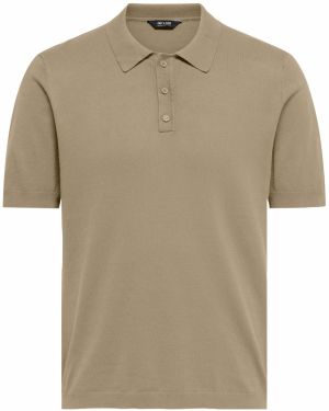Only & Sons Sveter 'ONSWYLER'  tmavobéžová