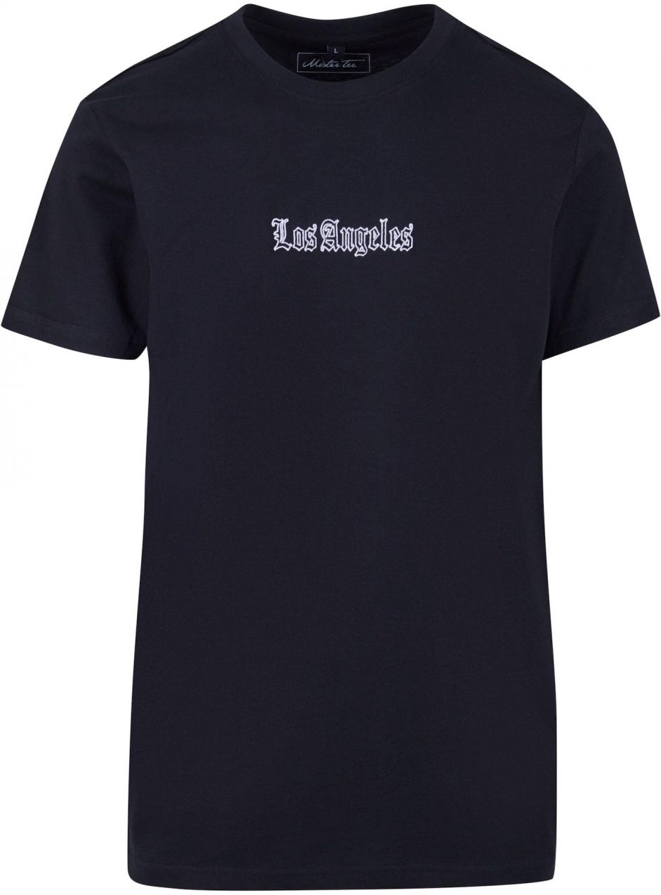 Mister Tee Tričko 'Los Angeles'  čierna / biela