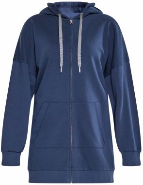 usha BLUE LABEL Tepláková bunda  námornícka modrá