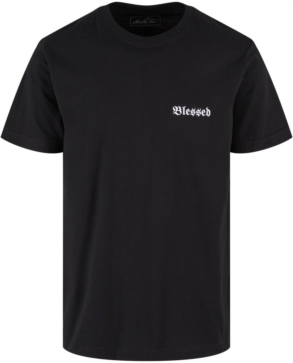 Mister Tee Tričko 'Ble$$ed EMB'  čierna / biela