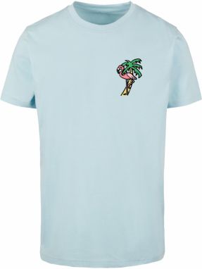 Mister Tee Tričko ' Flamingo'  modrá / žltá / zelená / ružová