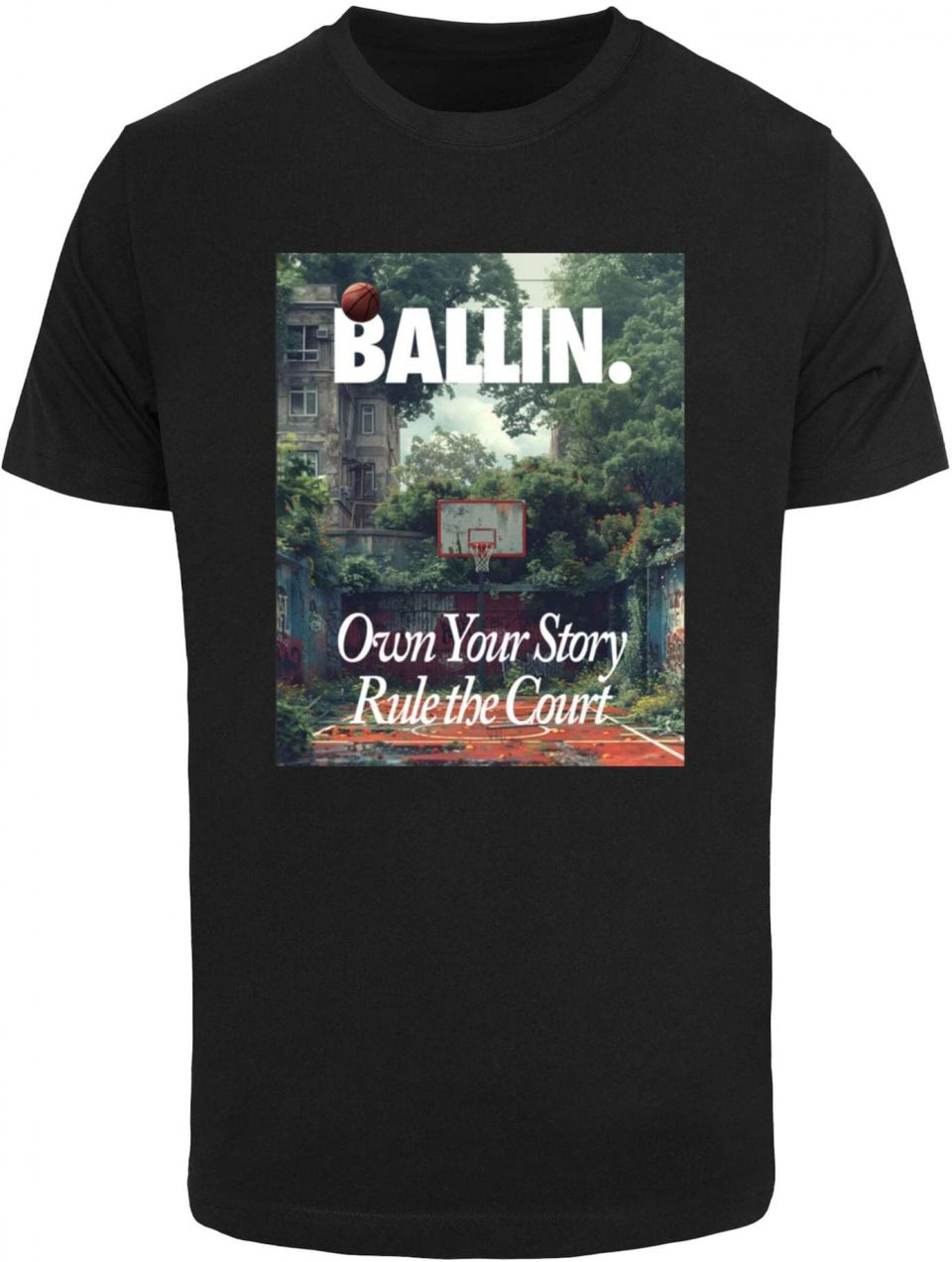 Mister Tee Tričko 'Own Your Story'  zmiešané farby / čierna