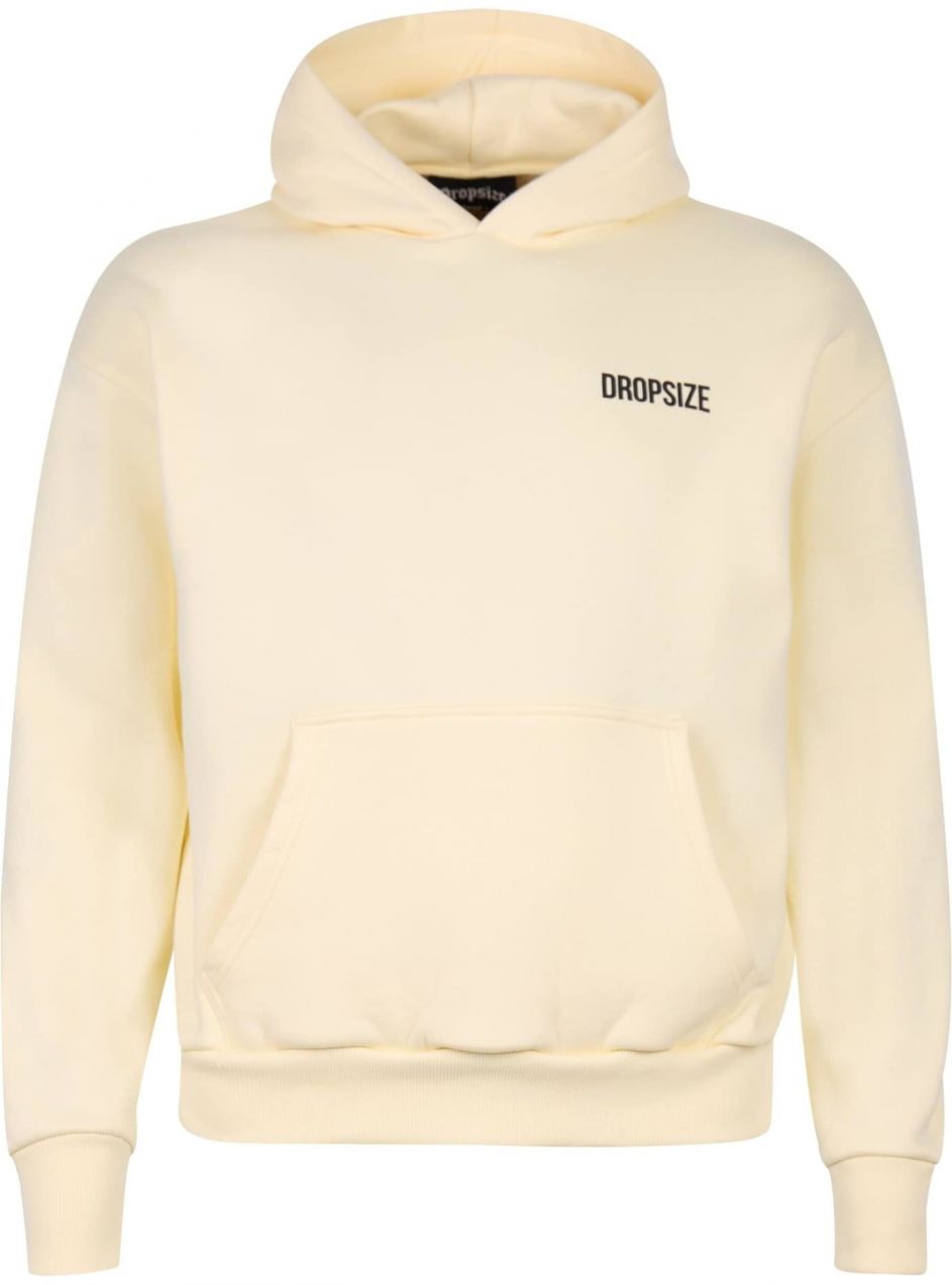 Dropsize Mikina  svetložltá / čierna