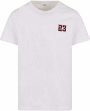 Mister Tee Tričko '23 Emb'  tmavomodrá / ružová / biela