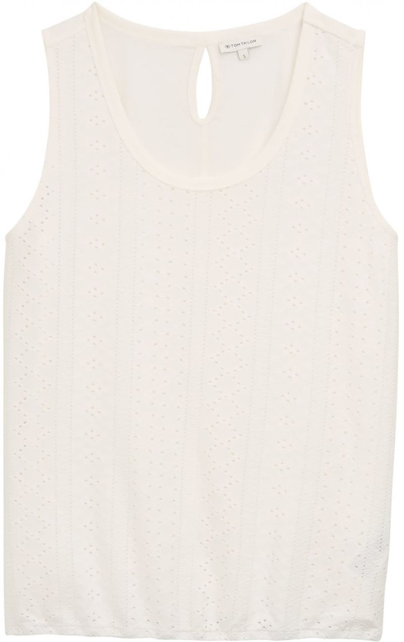 TOM TAILOR Top  biela
