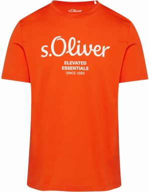 s.Oliver Tričko  homárová / biela
