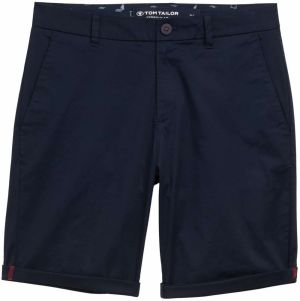 TOM TAILOR Chino nohavice  tmavomodrá