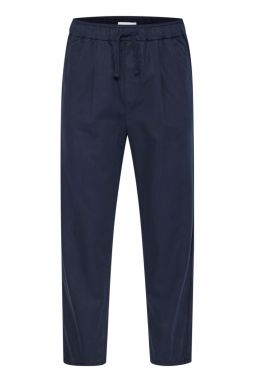 Casual Friday Plisované nohavice 'CFHAAKAN'  námornícka modrá