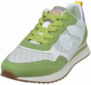 TT. BAGATT Nízke tenisky  kiwi / tmavofialová / strieborná / biela