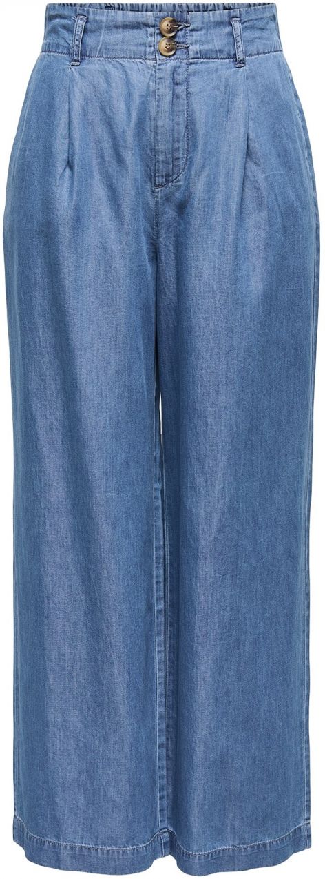 ONLY Carmakoma Plisované rifle 'CARBEA'  modrá denim