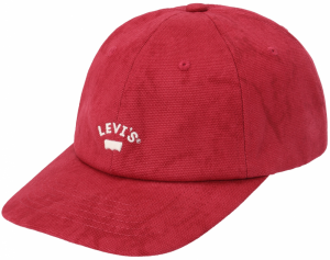 LEVI'S ® Čiapka 'LAZY GIRL'  červená / biela