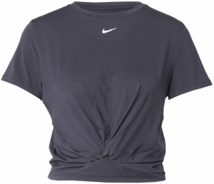 NIKE Funkčné tričko 'ONE CLSC'  čierna / biela